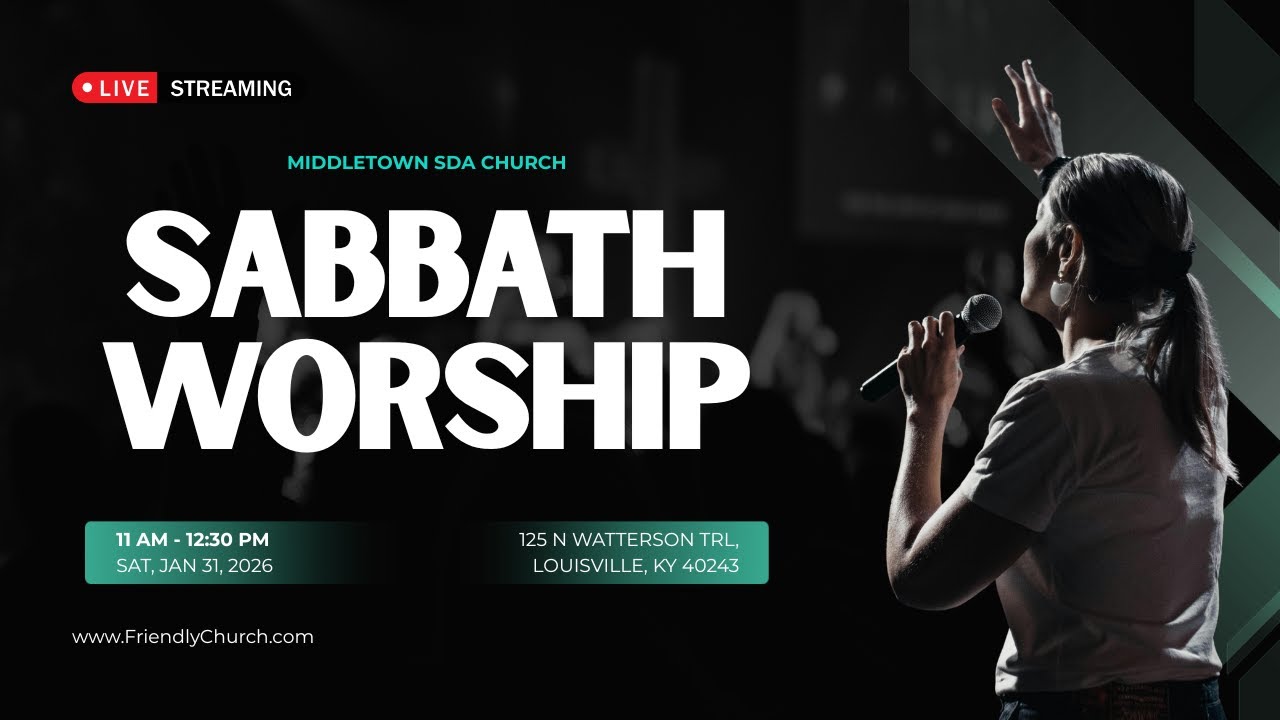 🔴 Middletown Seventh-day Adventist Church Live Stream - 1/31/2026