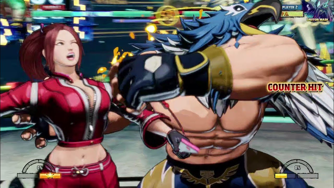 不知火舞vsグリフォン　餓狼伝説 CITY OF THE WOLVES　リョナ　餓狼伝説 cotw　Mai Shiranui　Ryona