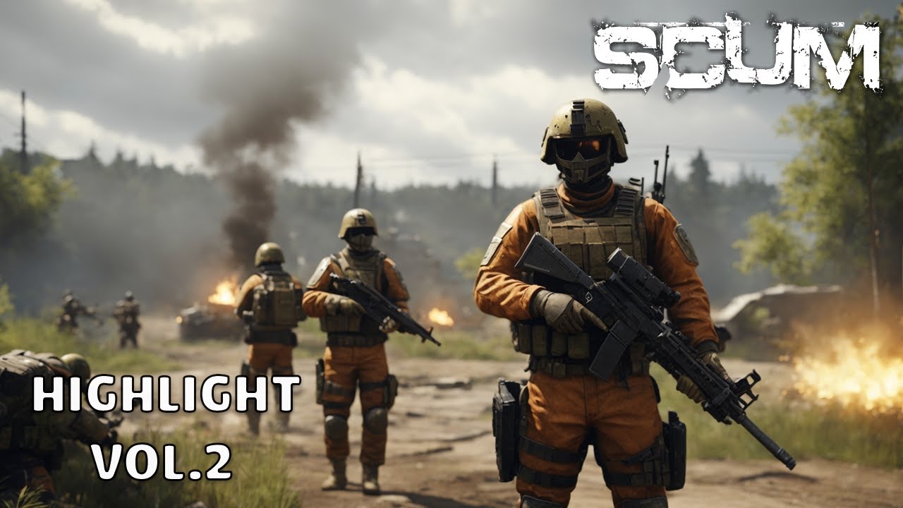 SCUM Highlight Vol 2 | ĐI RAID KH&Ocirc;NG KEN!