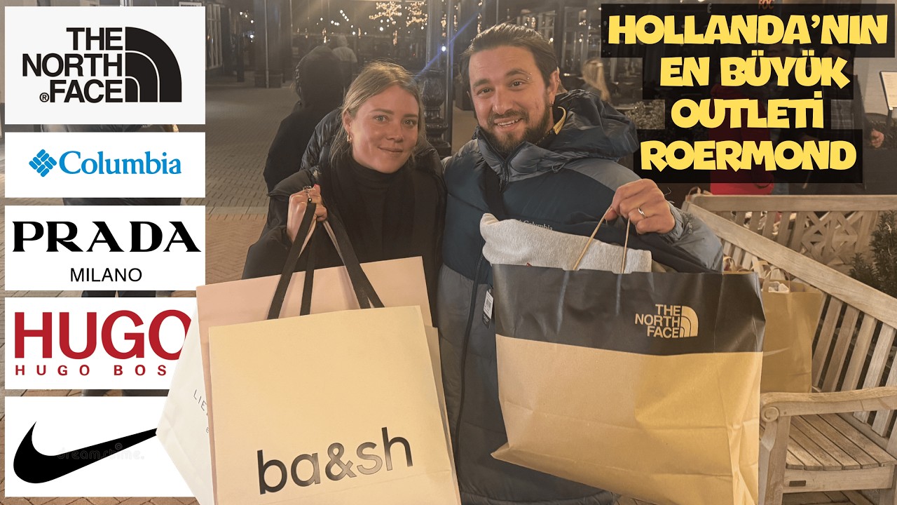 Hollanda’nın en büyük ve en ucuz outletine gittik - Roermond Outlet fiyatlar