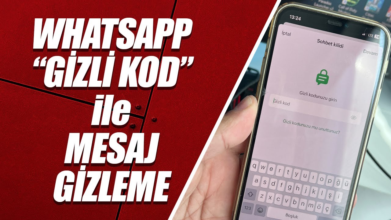 WHATSAPP “GİZLİ KOD” ile MESAJ GİZLEME