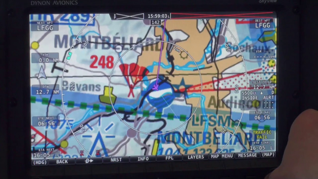 Eole Air Passion SkyView Partie 6 Menu MAP