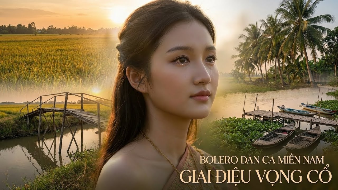 BÊN BỜ SÔNG QUÊ – Bolero Vọng Cổ Miền Tây | Giọng Nữ Thánh Thót | Nghe Là Nhớ Quê