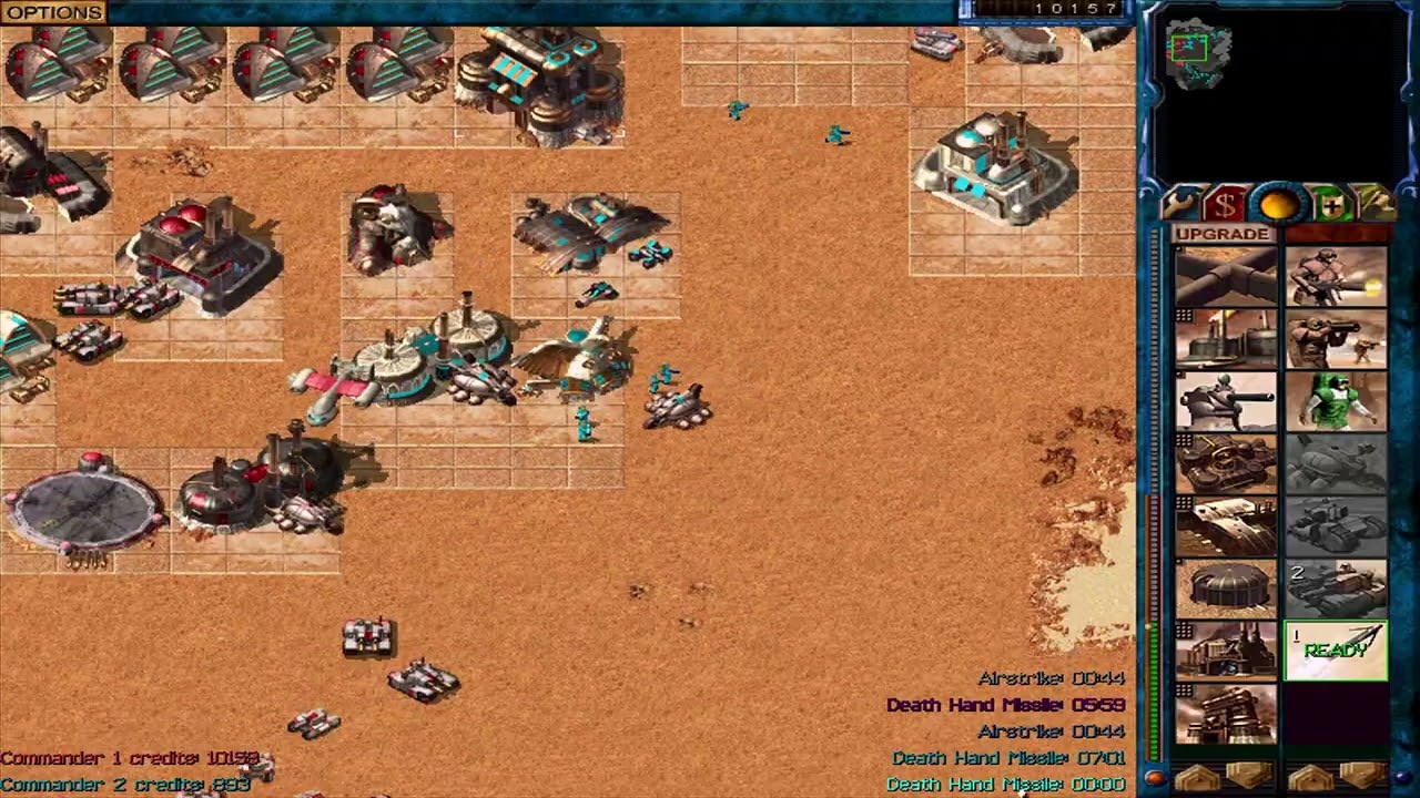 Dune2000 Superweapon timer feature demo - RA2 style