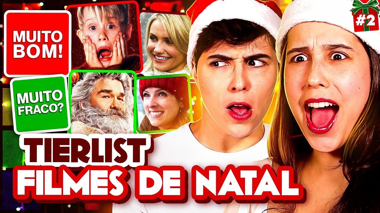 MELHORES E PIORES FILMES DE NATAL! TIER LIST VLOGMAS 2023!