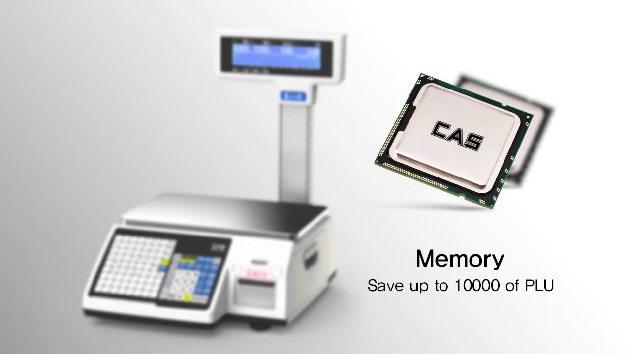 CAS CL5200 BARKODLU TERAZİ