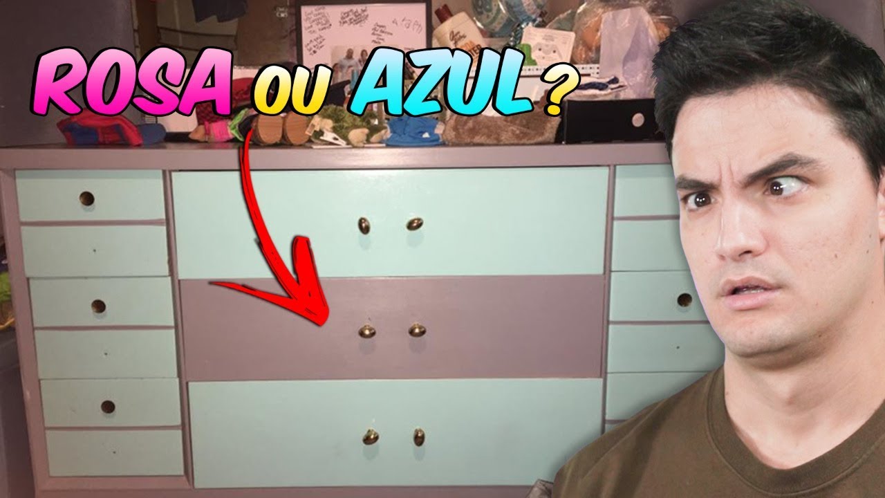 Mais um mist&eacute;rio das cores! &Eacute; ROSA OU AZUL? [+10]