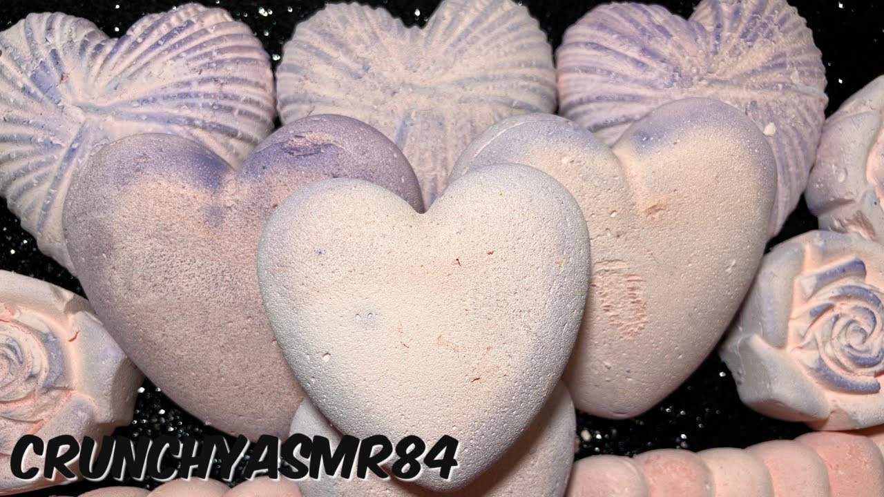Peachy Pink Hearts & Roses | Oddly Satisfying | ASMR | Sleep Aid
