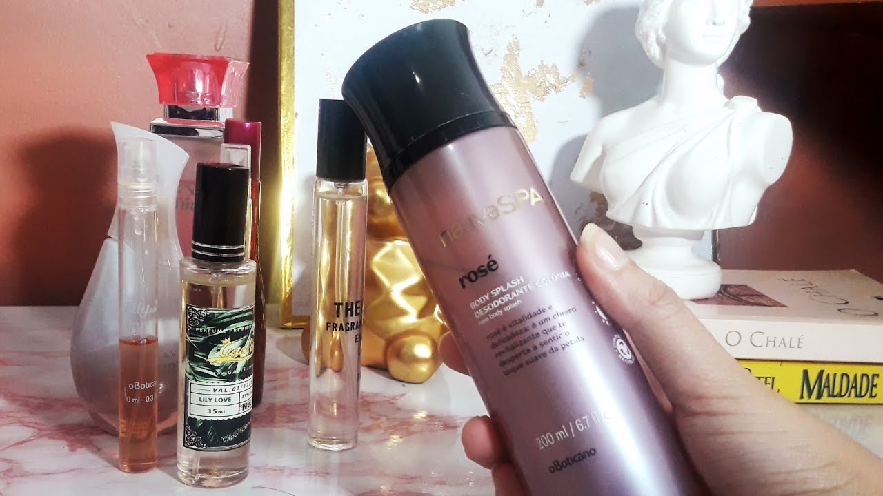 perfumes doces para o verão - perfumes florais