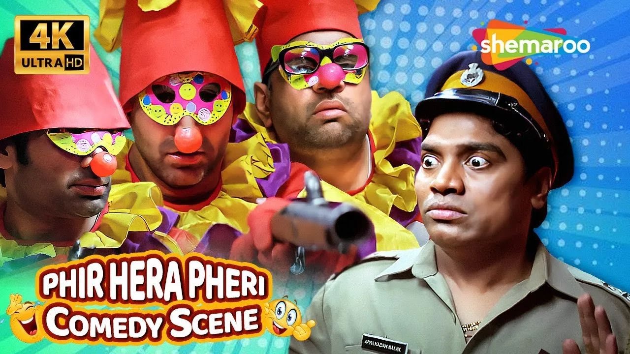 Baburao, Raju aur Shyam ne ki Phir Hera Pheri | Comedy Movie Scenes | Johnny Lever