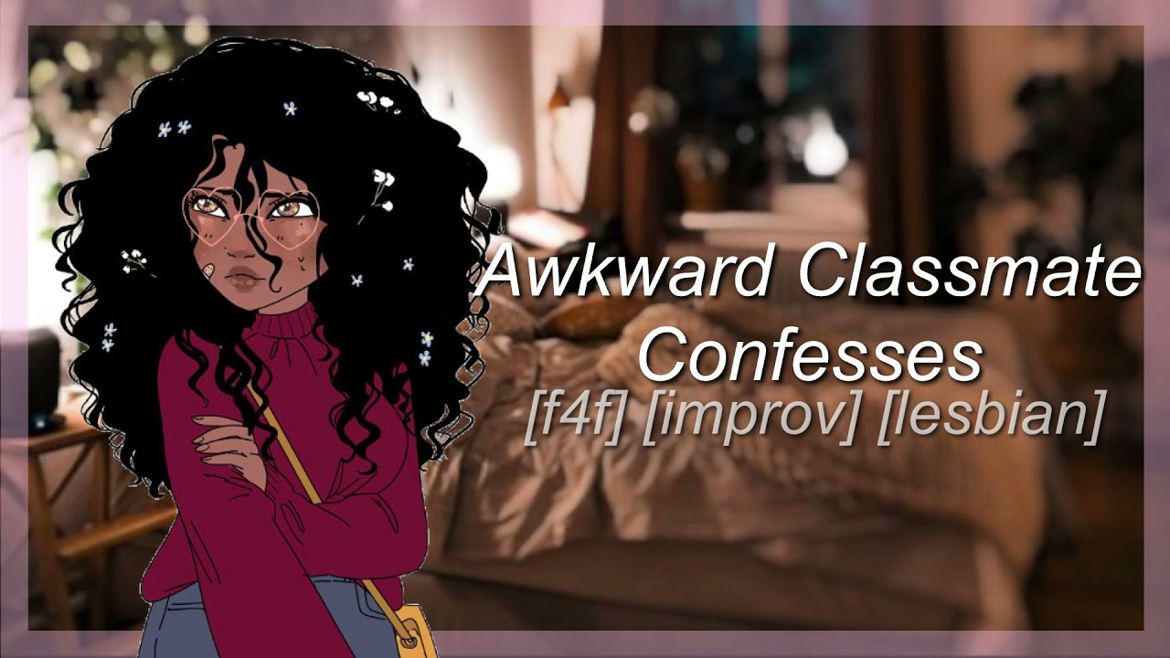 Awkward Classmate Confesses | (lesbian audio roleplay) (f4f)