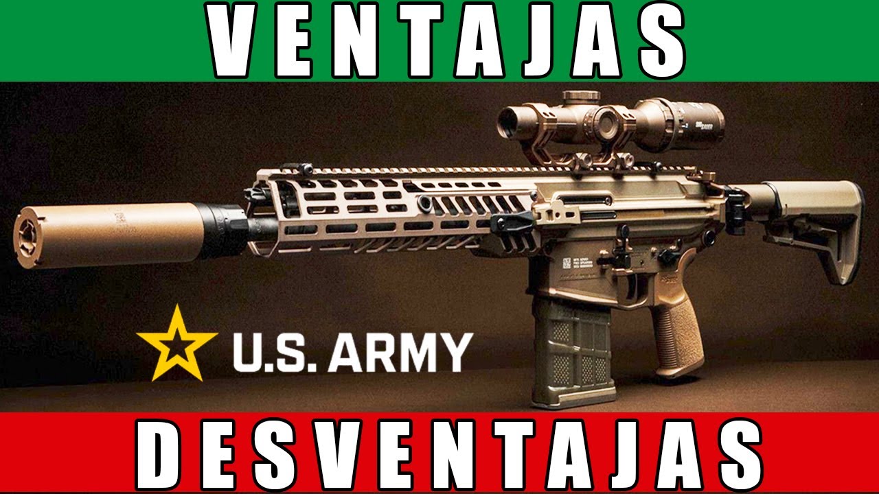 NUEVO RIFLE del Ejército de EE.UU. 🇺🇸 VENTAJAS y DESVENTAJAS del M7 💥