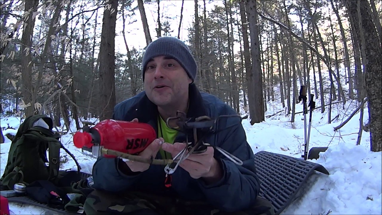 Cold Weather Stove Options. Priming the MSR Whisperlite International.