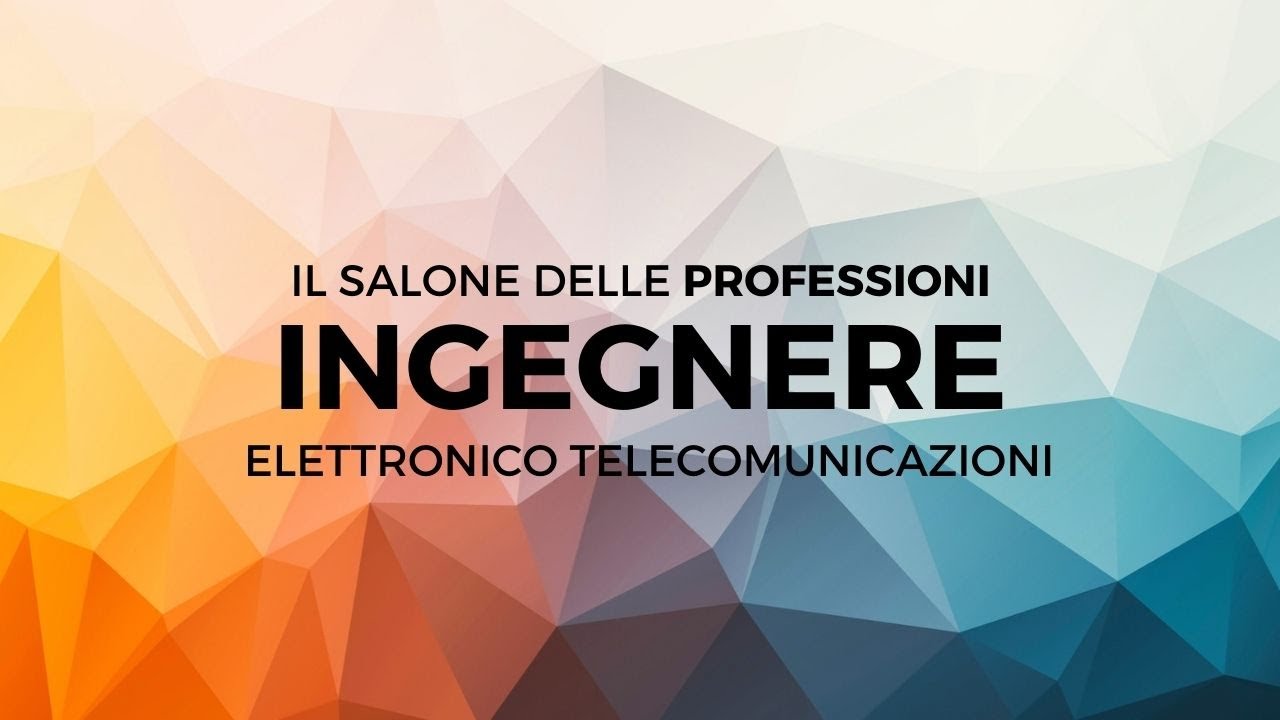 INGEGNERE TELECOMUNICAZIONI