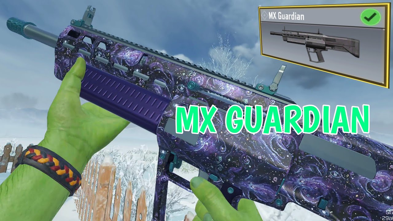 Ya está la actualización y probamos la nueva escopeta MX Guardian - COD Mobile
