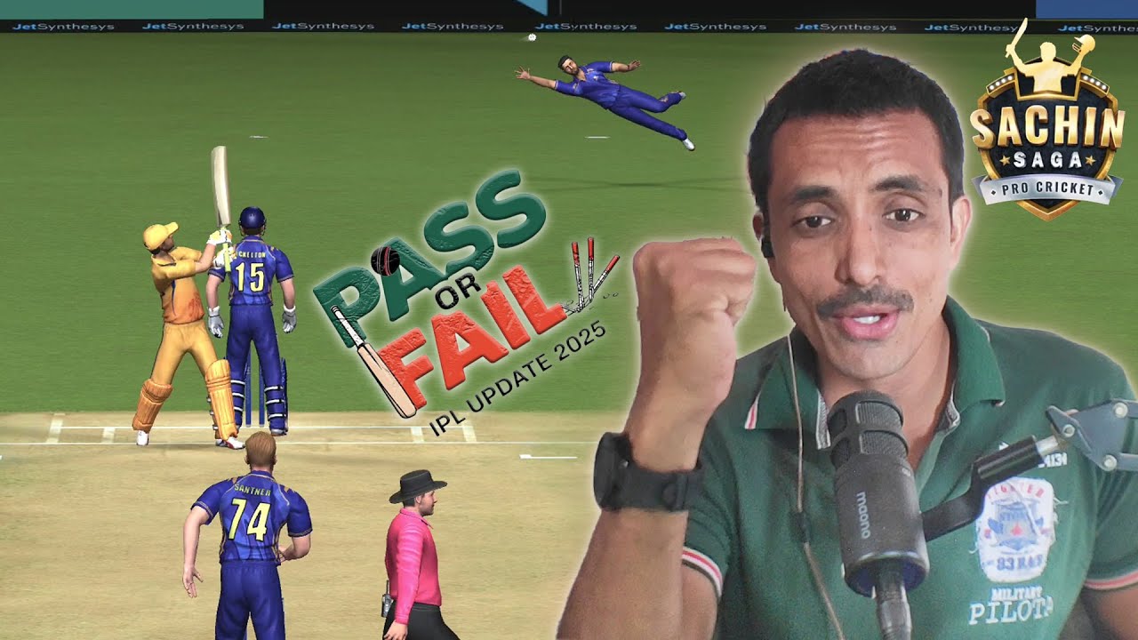 IPL 2025 Update first look Sachin Saga Pro Cricket SSPL 25 El Classico CSK vs MI gameplay