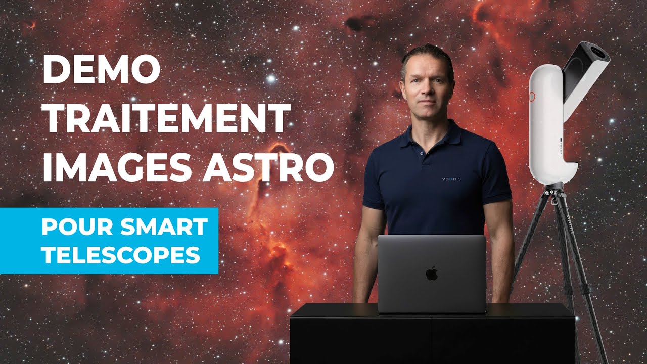 Démo de traitement d'images astro avec SIRIL, AFFINITY et VESPERA
