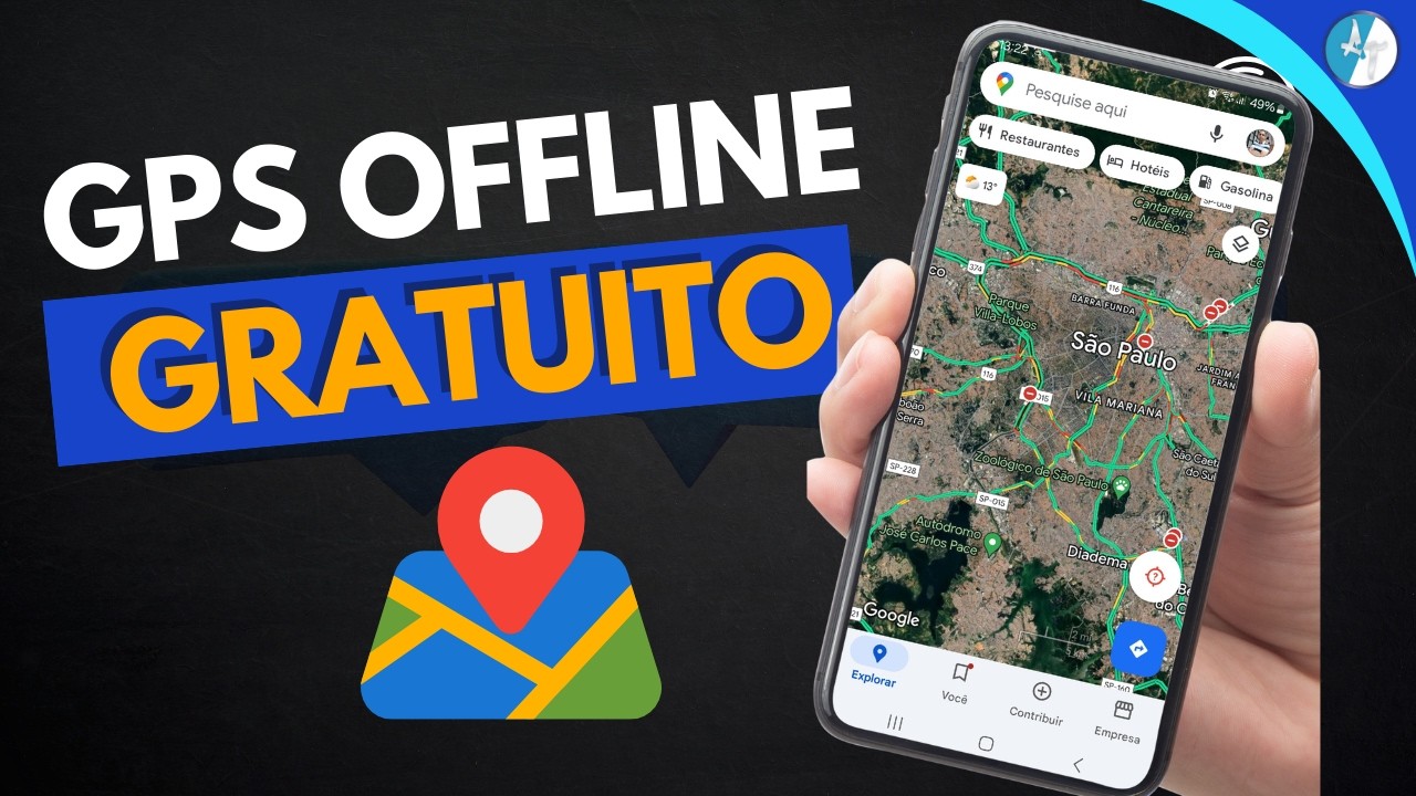 Melhor GPS OFFLINE Gratuito (iOS e Android)
