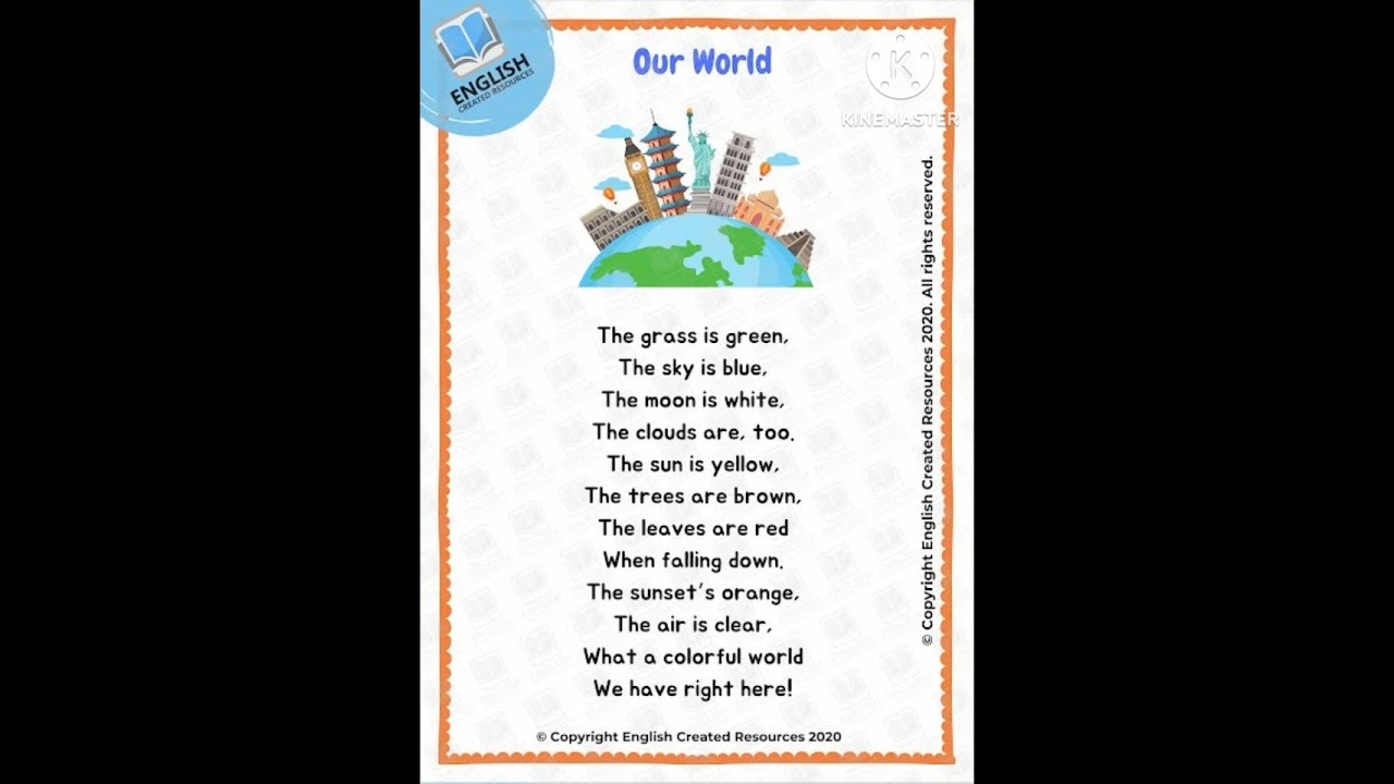 poem Our World