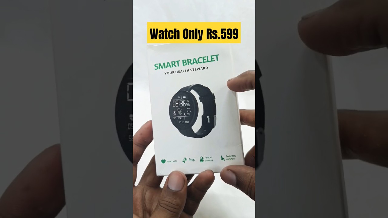 D18 Smart Bracelet Watch Unboxing #shorts