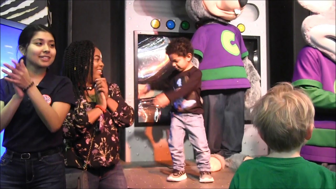 Jayce's 4th Birthday Party at Chuck E. Cheese