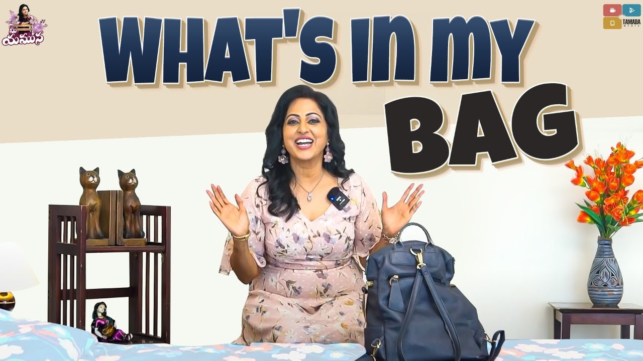 What's in My Bag || Mee Yamuna || Tamada Media