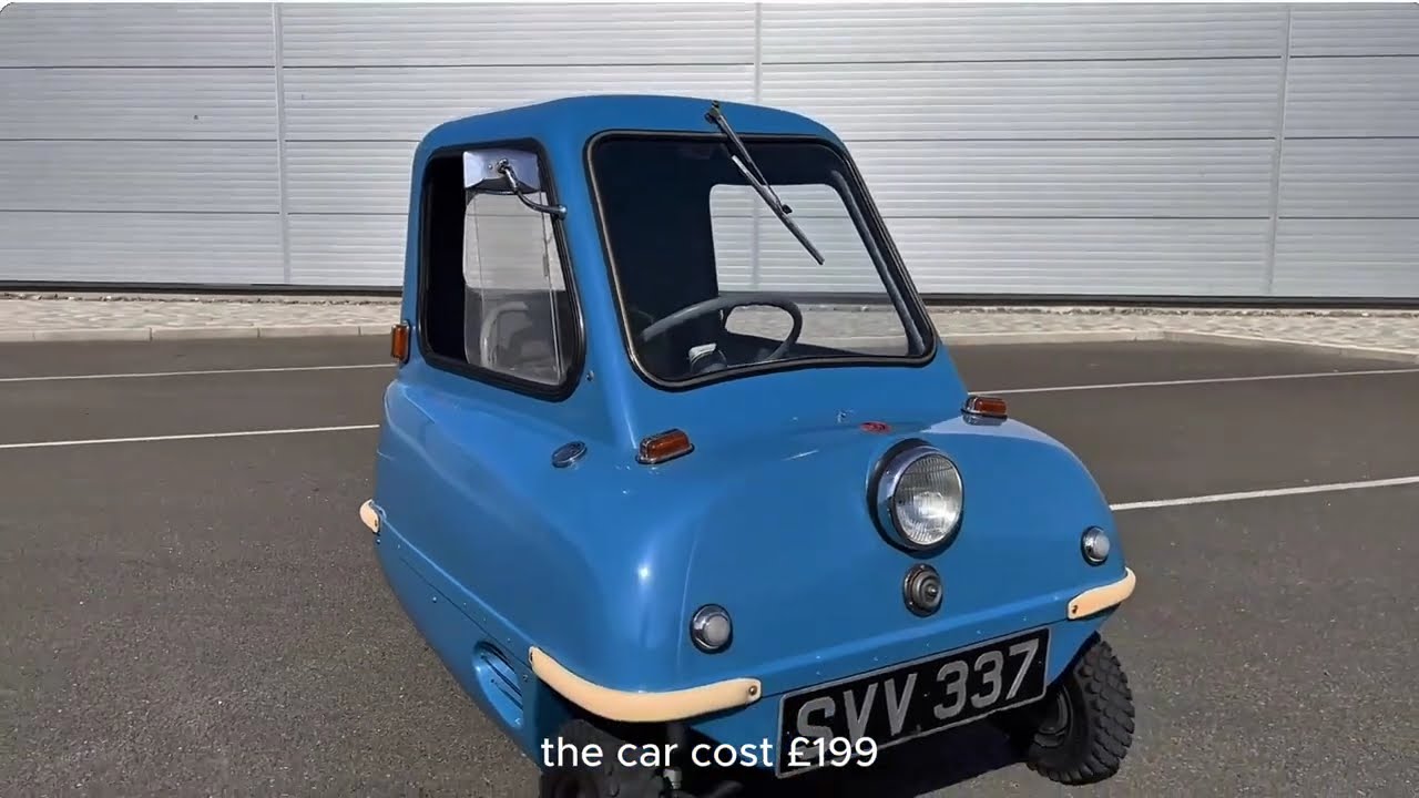 Peel P50-самый маленький автомобиль в мире | The smallest car in the world.