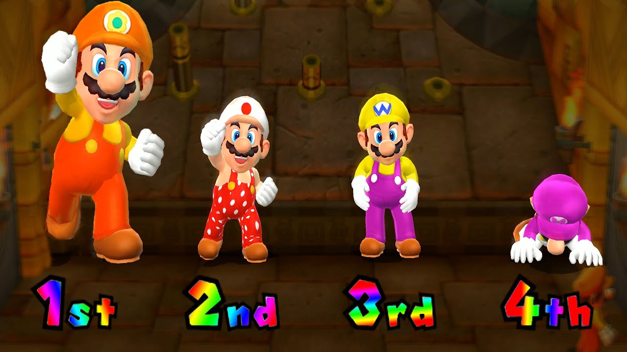 Mario Party 9 Mod - Birdo vs Wario vs Toad vs Daisy #MarioGame