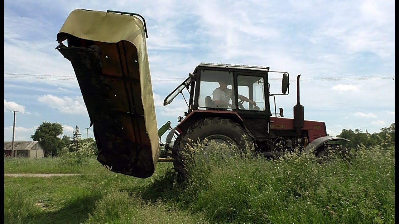 BELARUS 820 & KRONE EASY CUT 280 - KOSZENIE TRAWY