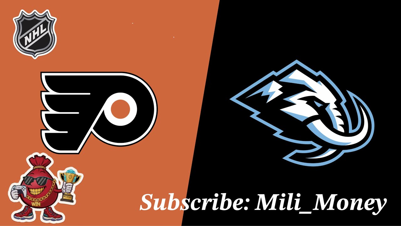 NHL Flyers Vs Mammoth Wednesday Night Hockey NHL 26 Simulation Game