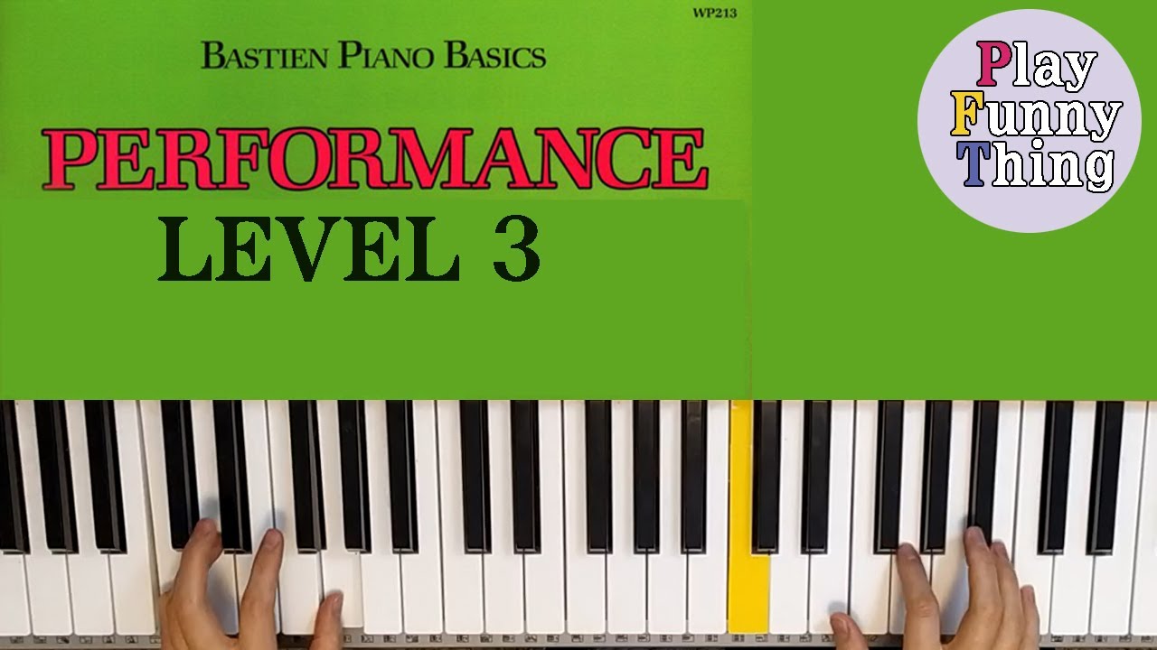 Happy Holidays (p.28) - Bastien Piano Basics Level 3 - Performance