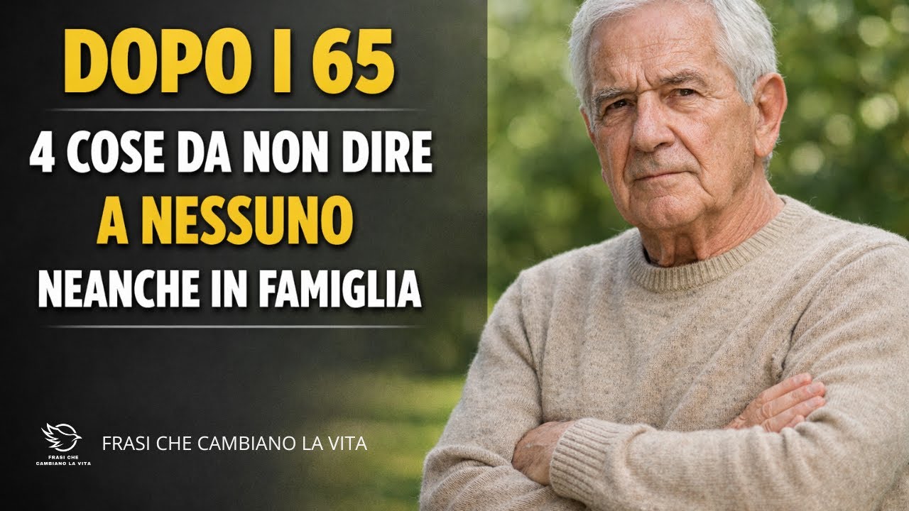 4 Segreti Che NON Dovresti Mai Condividere Dopo i 65 Anni - Nessuno Mi Aveva Avvertito