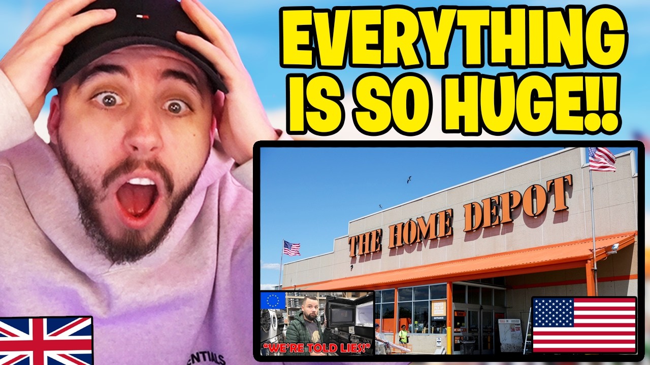 Британец впервые отреагировал на магазин Home Depot!