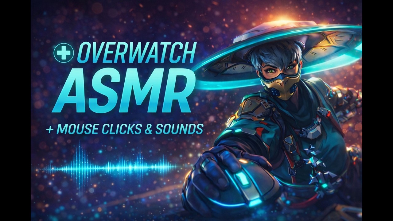 ASMR Overwatch | Midzuki gameplay | Keyboard + mouse sounds | Gaming ASMR