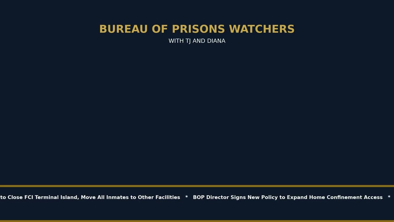 June 10, 2026 &mdash; Home Confinement, FSA Credits, and Budget Cuts