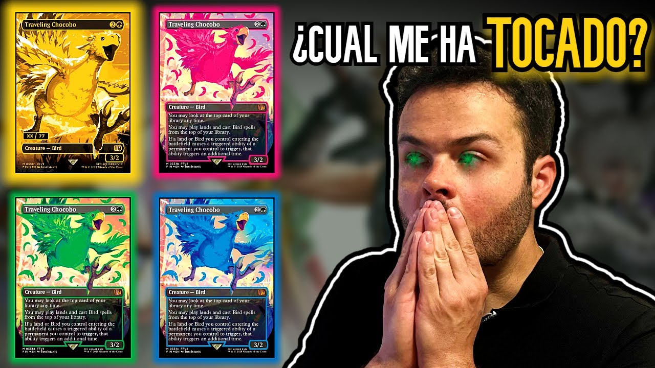 ¡ME TOCÓ! El CHOCOBO de la BOOSTER COLLECTOR - MTG Final Fantasy