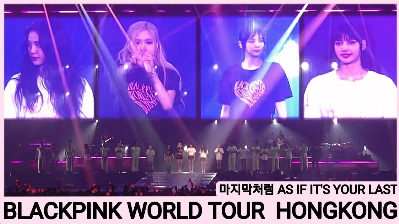 BLACKPINK WORLD TOUR - BORN PINK HONGKONG 香港站《AS IF IT'S YOUR LAST》(2023/1/14) DAY2