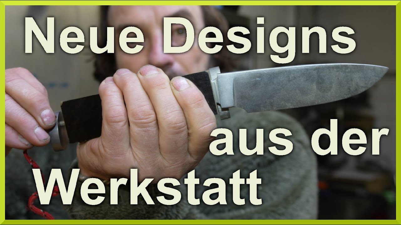 Werkstatt News I Spannende Einblicke I neue Designs I #diy #edc #knifeskills