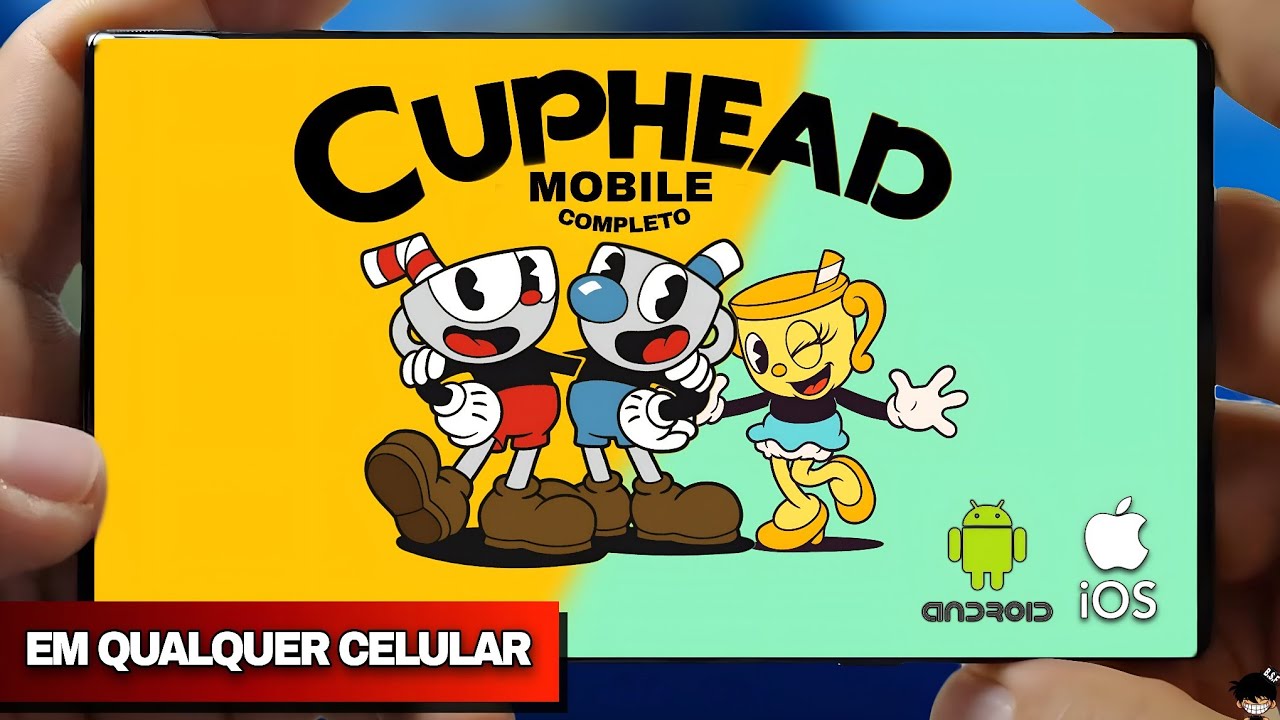 SAIU NOVO MELHOR CUPHEAD MOBILE COMPLETO PARA CELULAR ANDROID & IOS 2025