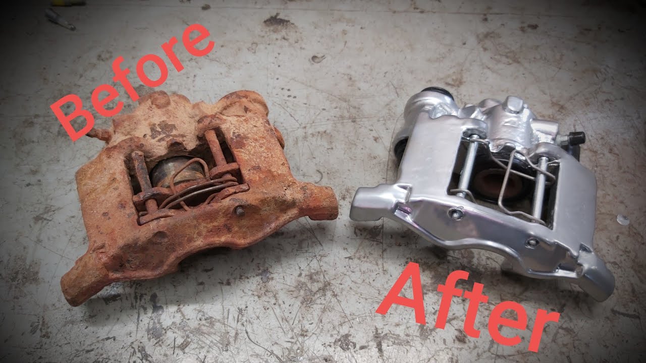 Trash Brake Caliper Restoration ( PEUGEOT 406)