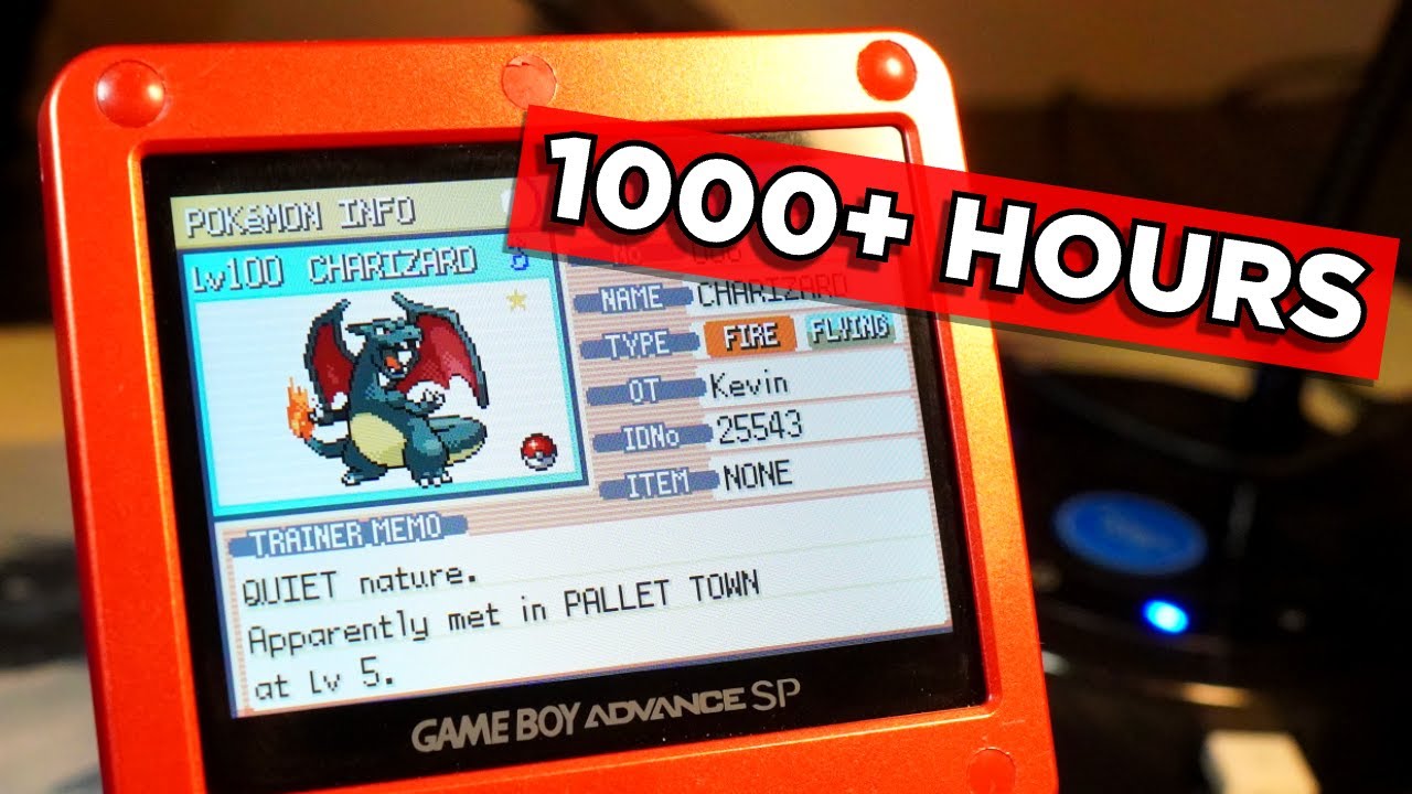 1000+ часов в Pokemon Fire Red: Pokedex | Шайни | Предметы