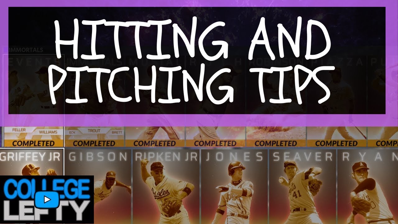 HITTING AND PITCHING TIPS TUTORIAL! HOW TO WARMUP IN MLB THE SHOW 18
