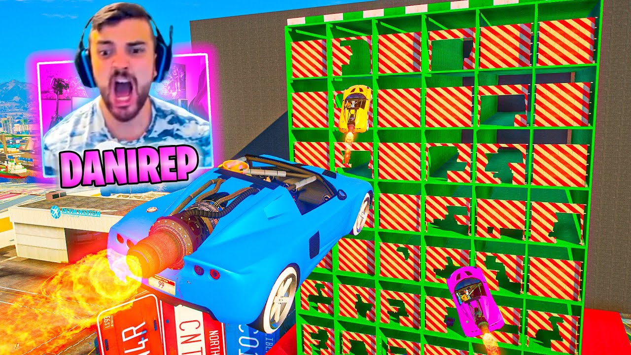 AGUJEROS CON SORPRESAS! ME INTENTAN ROBAR EL TANQUE PERO HAGO LA JUGADA DEL AÑO!! - GTA 5 ONLINE