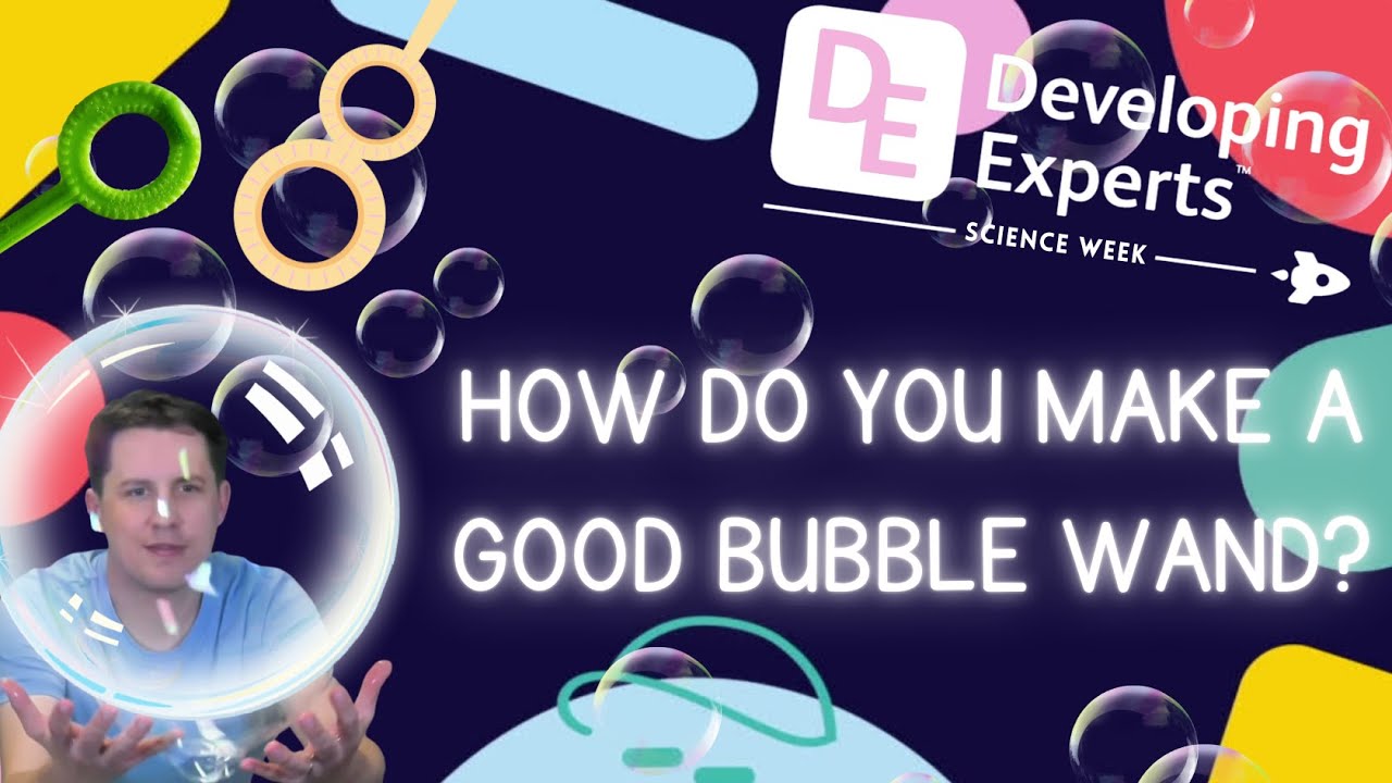 How to make a good bubble wand