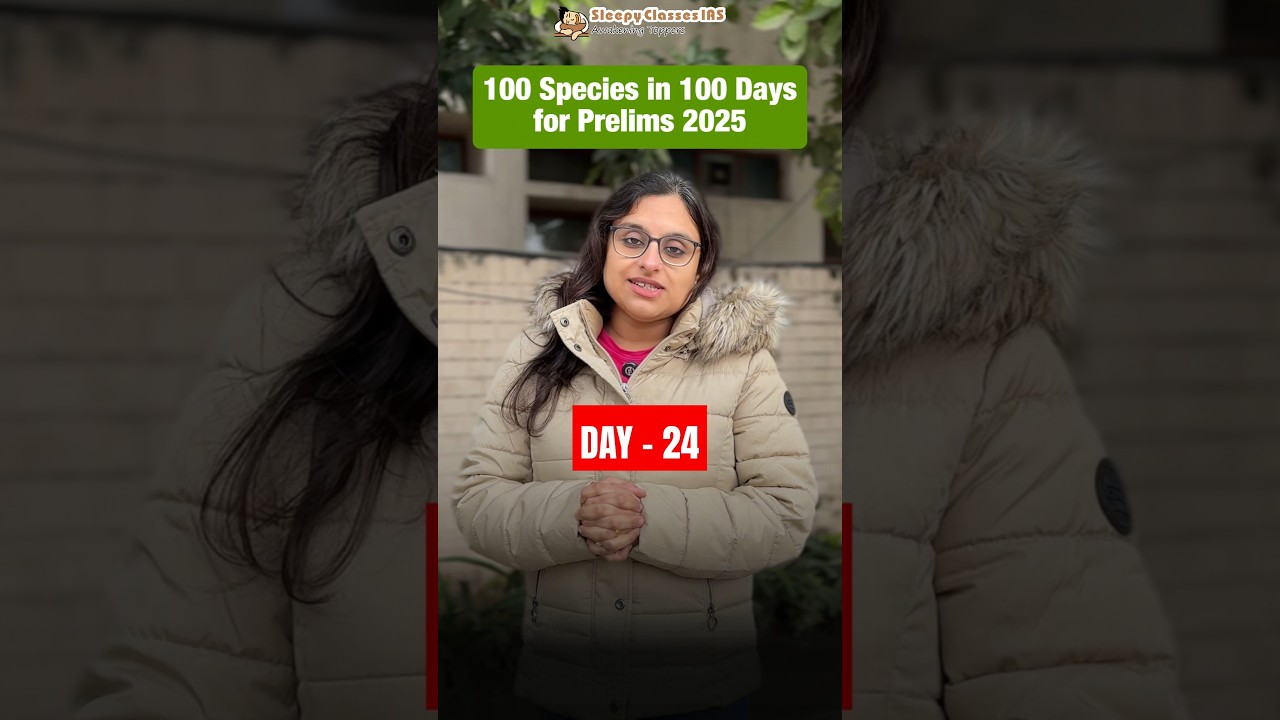 All about Lion tailed Macaque for UPSC Prelims 2025 | 100 Species in 100 Days | Day - 24