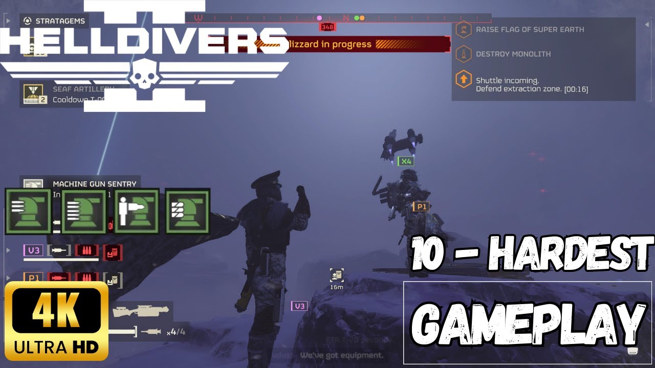 (PS5) Helldivers 2: Gameplay - Hardest Difficulty