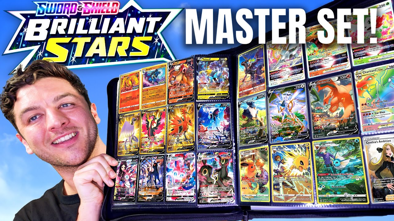 How I COMPLETED The Full Pokemon Brilliant Stars MASTER SET!!