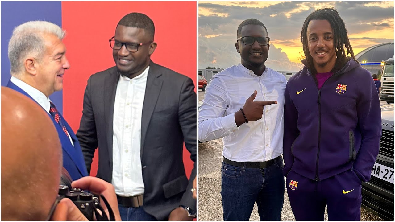 J'ai rencontr&eacute; Jules Kound&eacute; et Joan Laporta