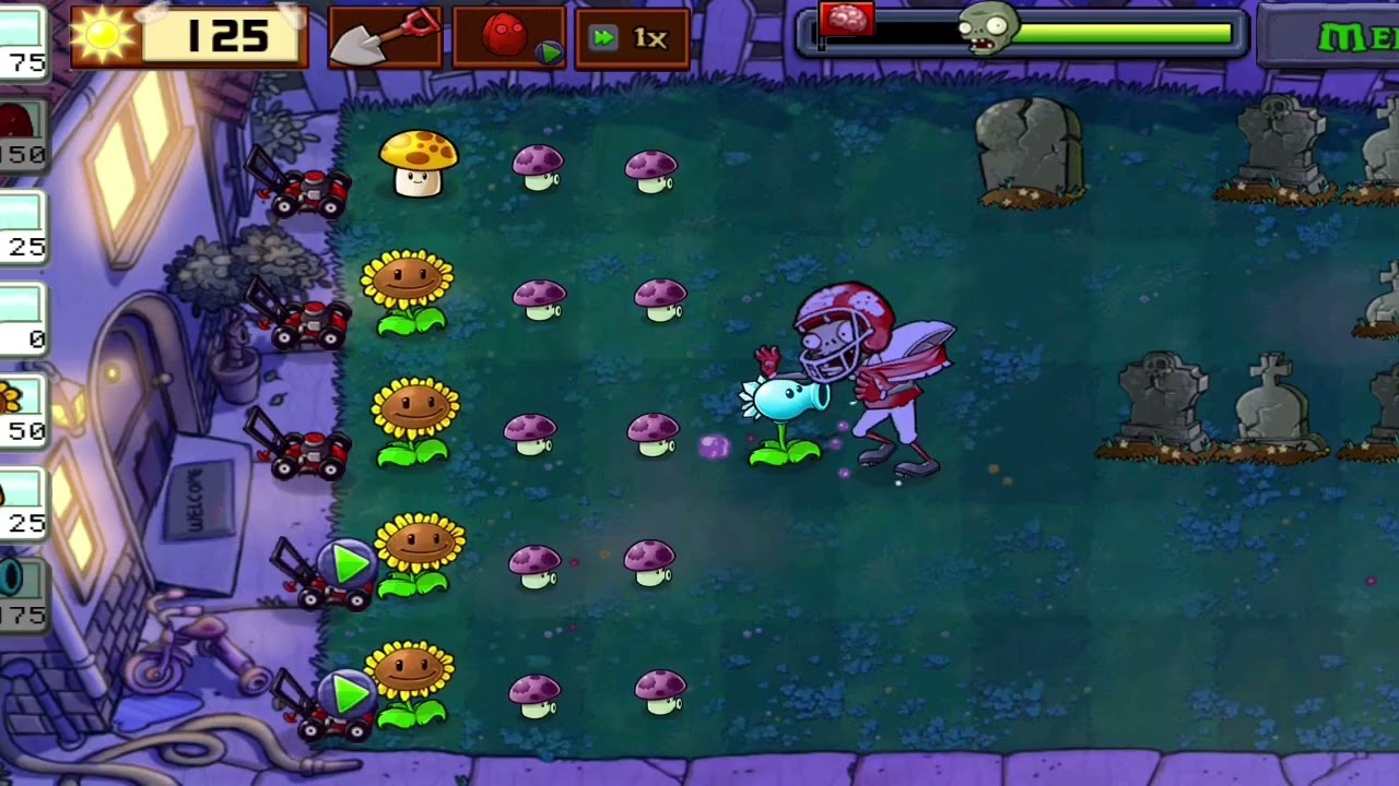 Plants vs Zombies Gameplay 😱 Zombie Attack Level Complete #gaming #pvzgameplay #pvz #mobilegaming 