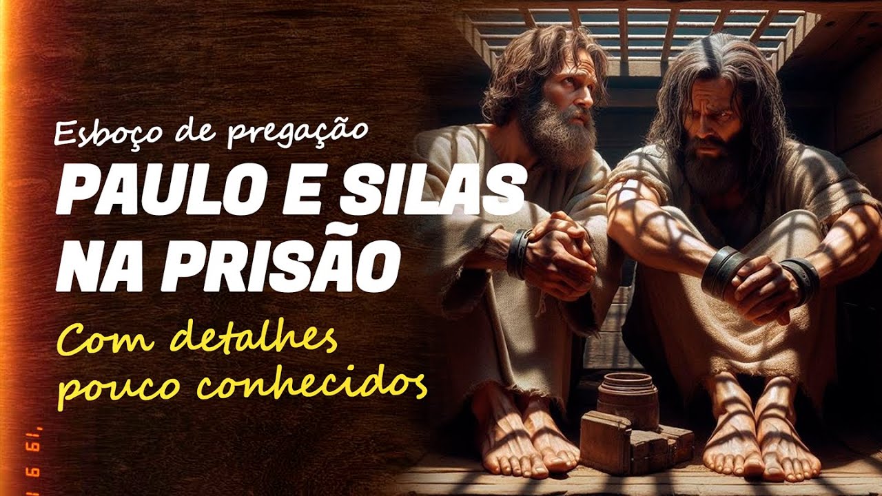 ESBOÇO - Paulo e Silas na prisão